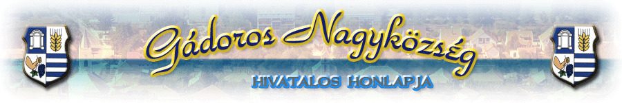 Gádoros Nagyközség Hivatalos Honlapja